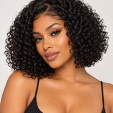 Sacha – Bob Curly noir naturel
