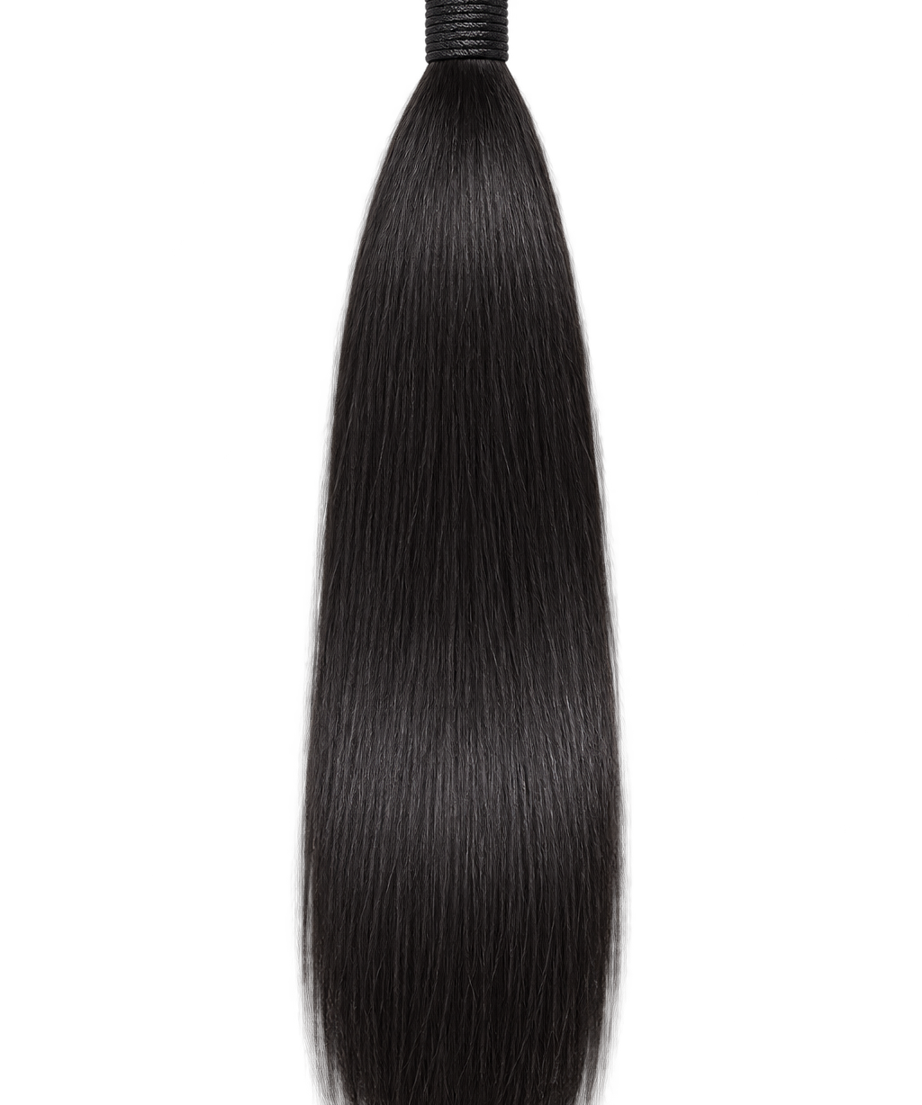 Ladys – Perruques longues lisses – noir naturel